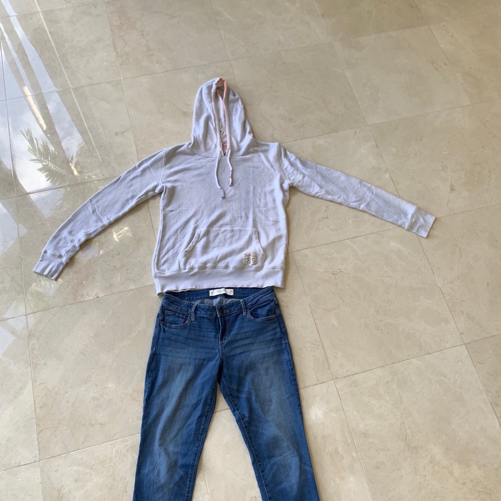 Cream hoodie